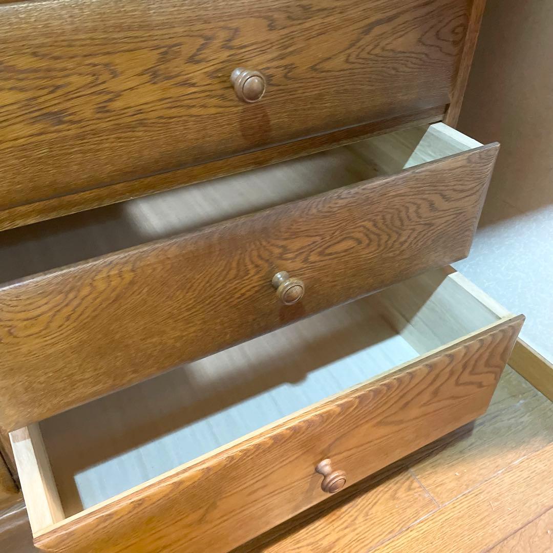 【オリーブオイル様】美品 ★直接お渡し限定(東京都)★アンティーク　木製チェスト