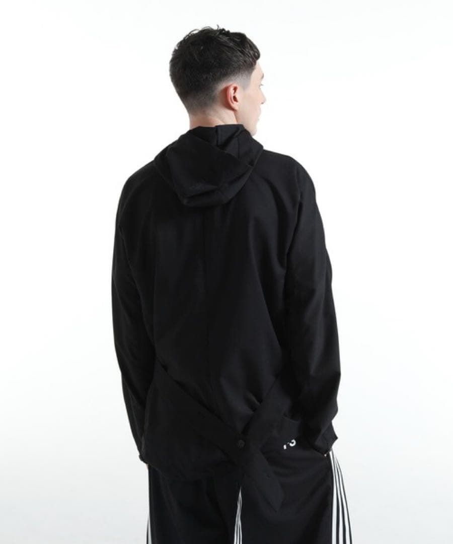 ADIDAS・Y-3 ”REF WO HOOD TOP” ロゴジップフーディ