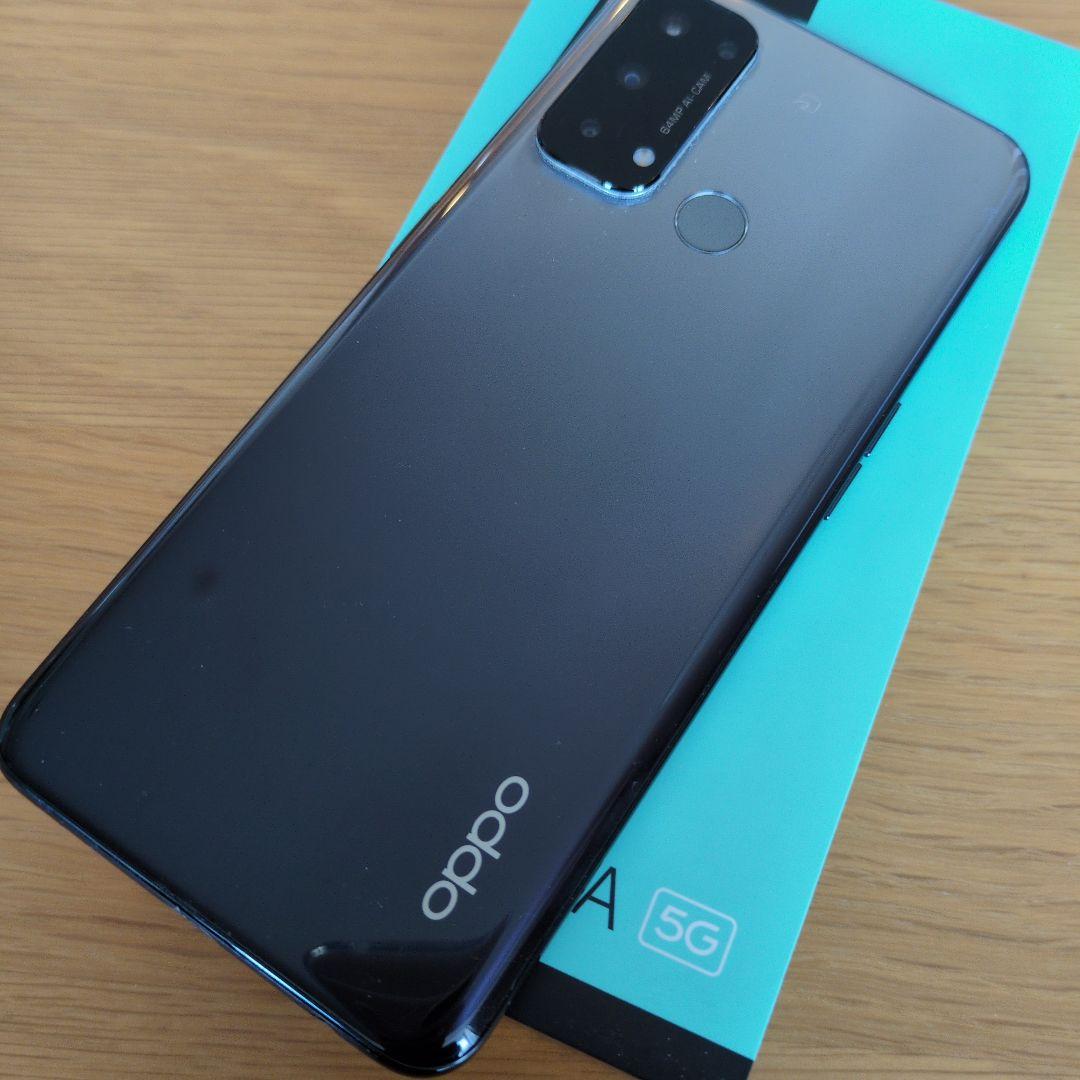 OPPO Reno5 A 5G 本体 画面保護フィルム クリアケース付き