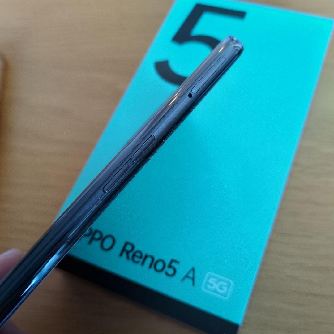 OPPO Reno5 A 5G 本体 画面保護フィルム クリアケース付き