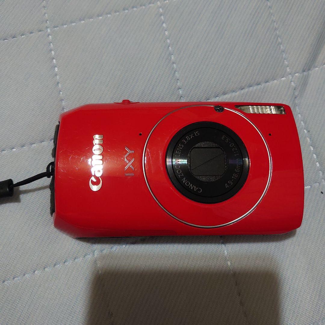 Canon IXY 30S 赤　　デジカメ　ジャンク