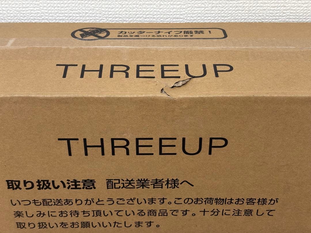 THREEUP セラミックファンヒーター CH-AZ0697GY