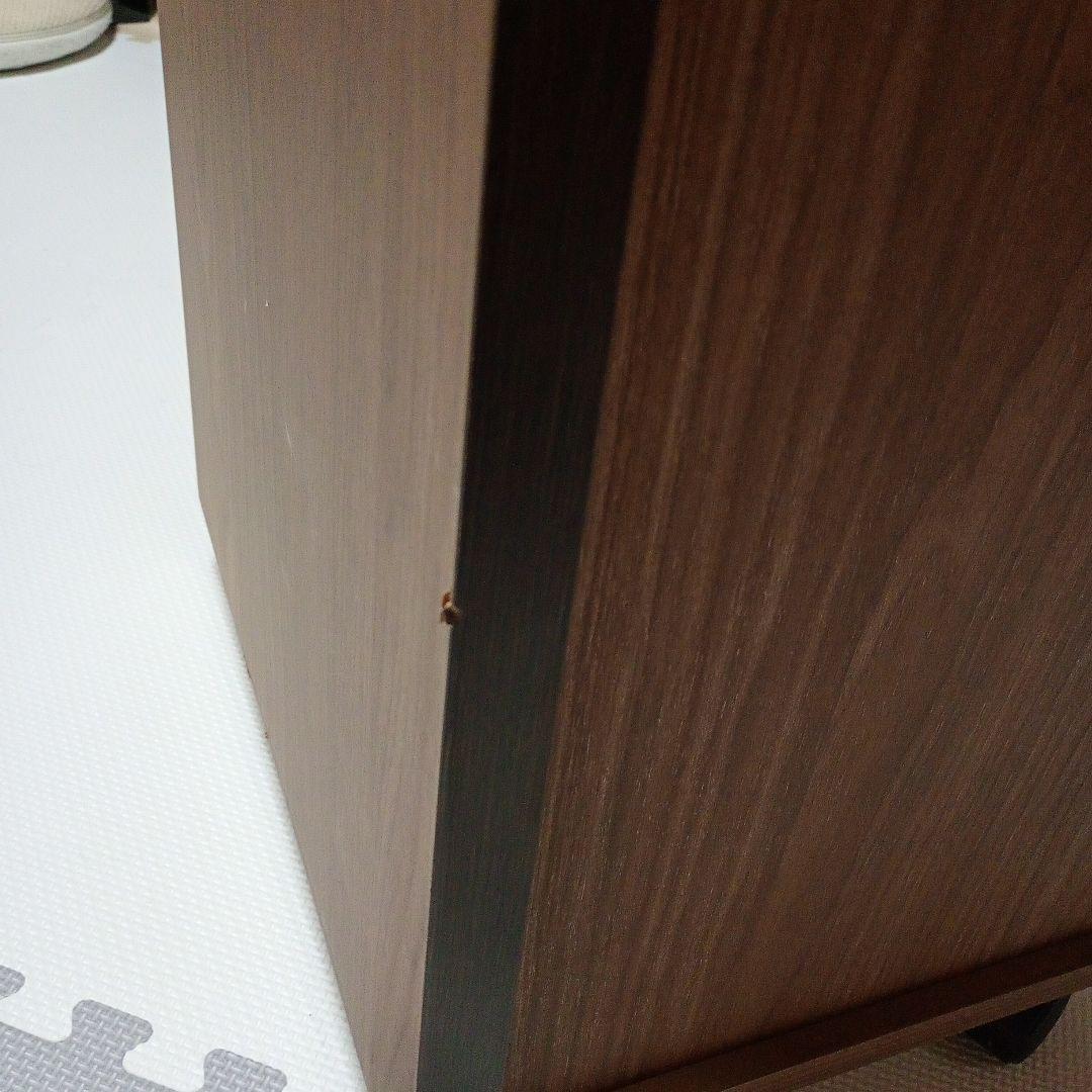 小島工芸 デスクワゴン「Com-5 C5D」ウォールモカ/ウッディウェンジ