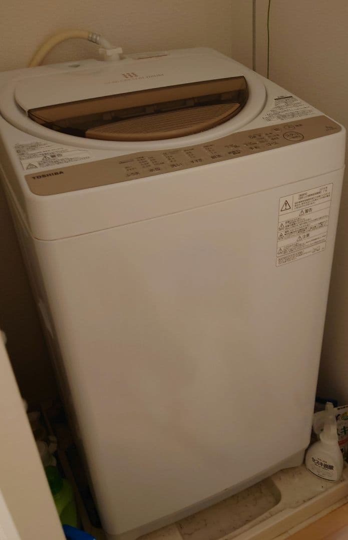 東芝 7.0kg全自動洗濯機 2019年12月購入 AW-7G8