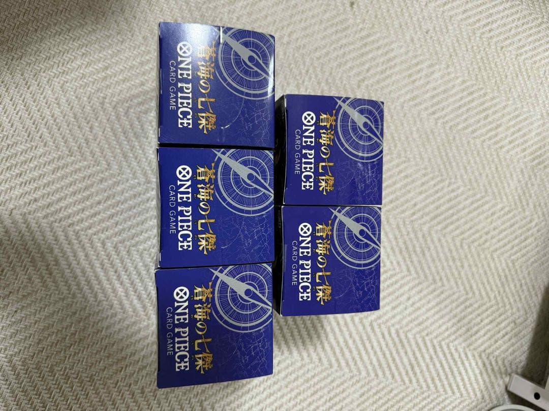 ワンピースカードゲーム ブースターパック「蒼海の七傑」 ボックス