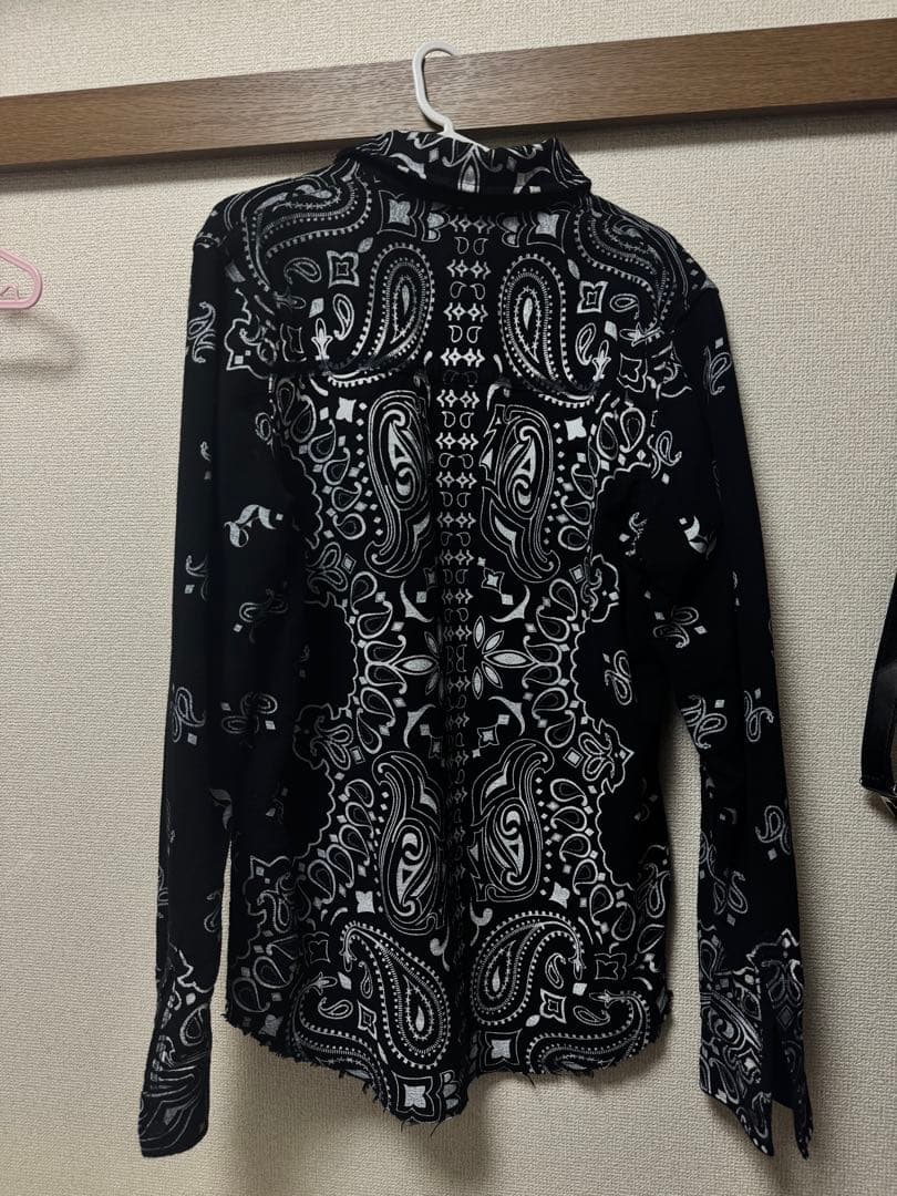 jun nakayama ペイズリーシャツ　nubian last nest