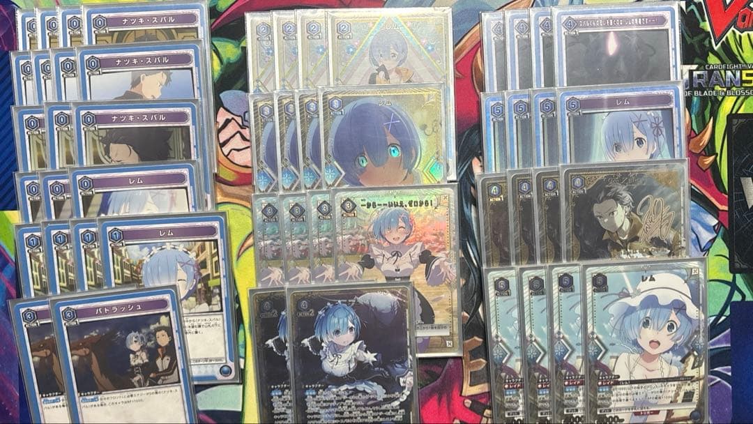 ユニオンアリーナ　リゼロ　レムスバ　デッキ