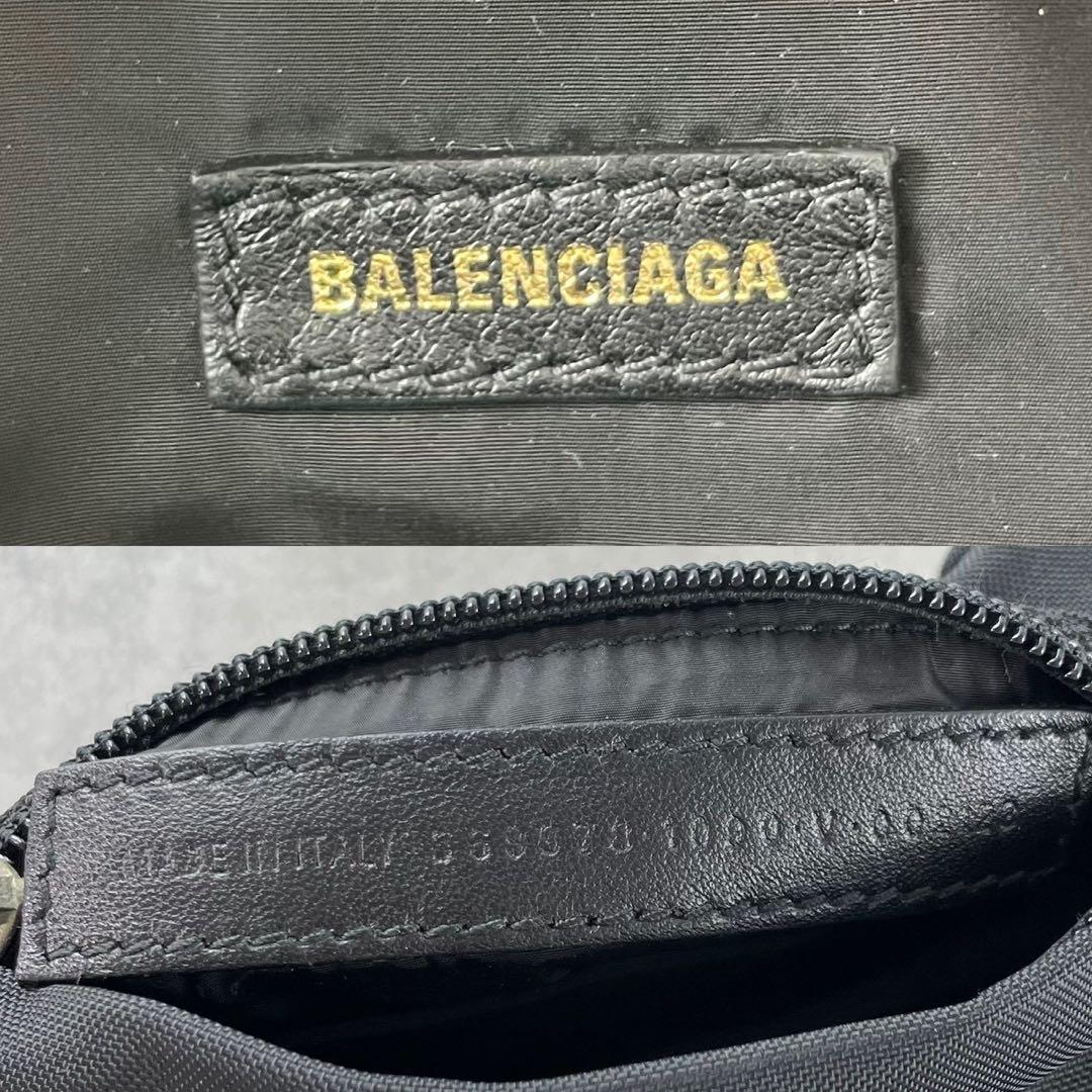 【極美品】バレンシアガ エブリデイ ショルダーバッグ ナイロン ブラック