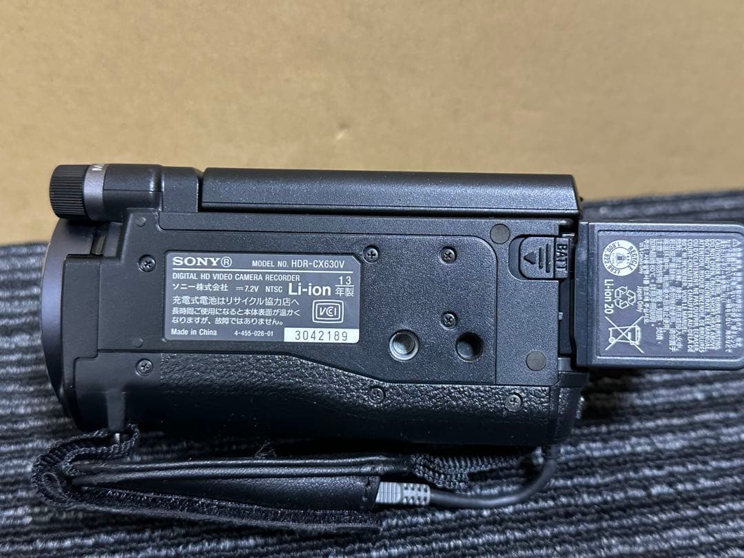 SONY HANDYCAM HDビデオカメラレコーダー HDR-CX630V