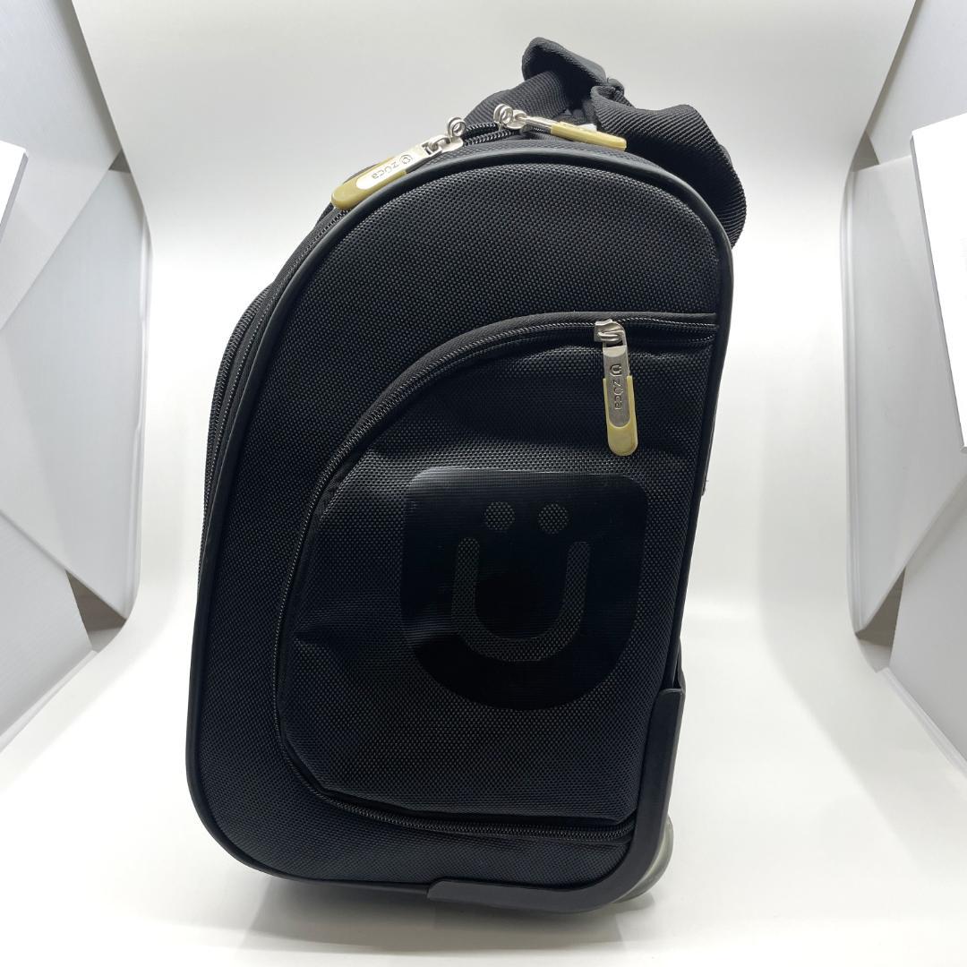 ZUCA スキッパー トラベル キャリー バッグ ブラッキュ 黒