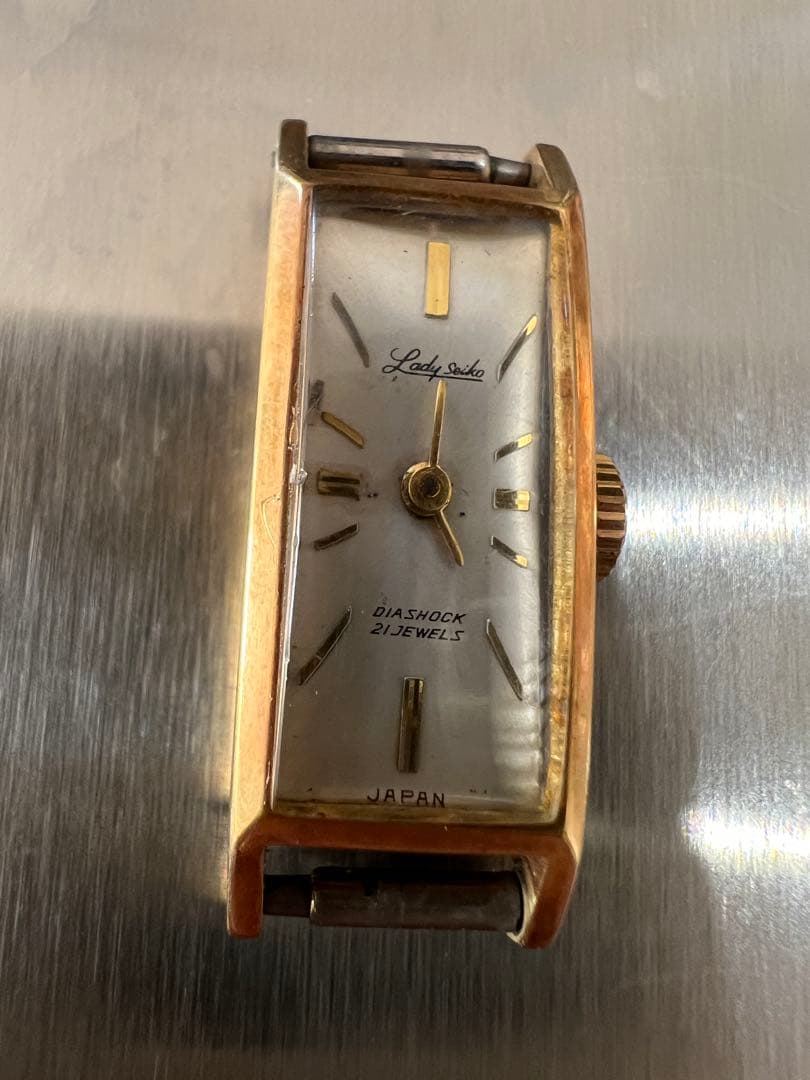 K18 刻印　LADY SEIKO レディセイコー　ヴィンテージ　時計 日本製