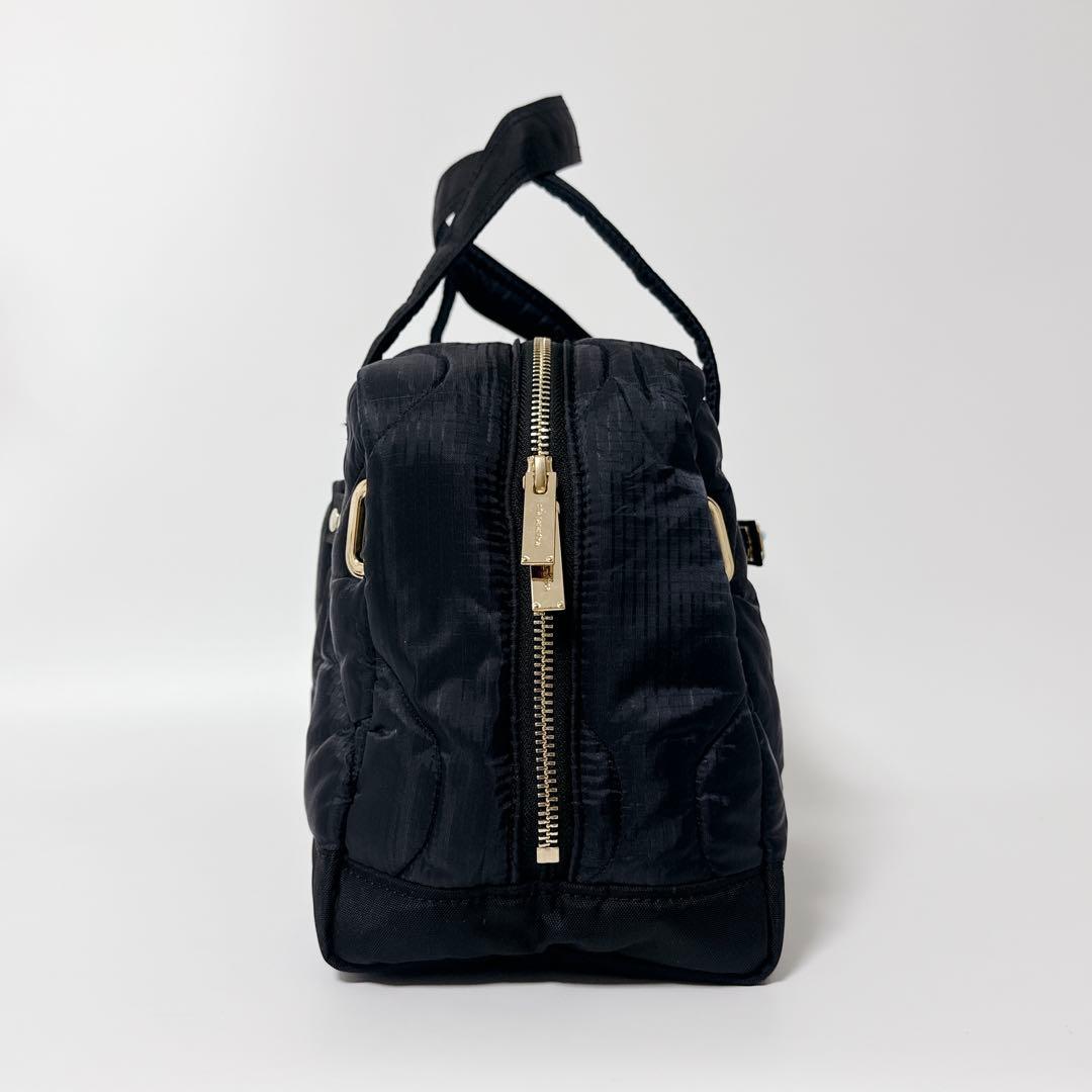 【タグ付き】SITA PARANTICA キルティングボストン　ブラック