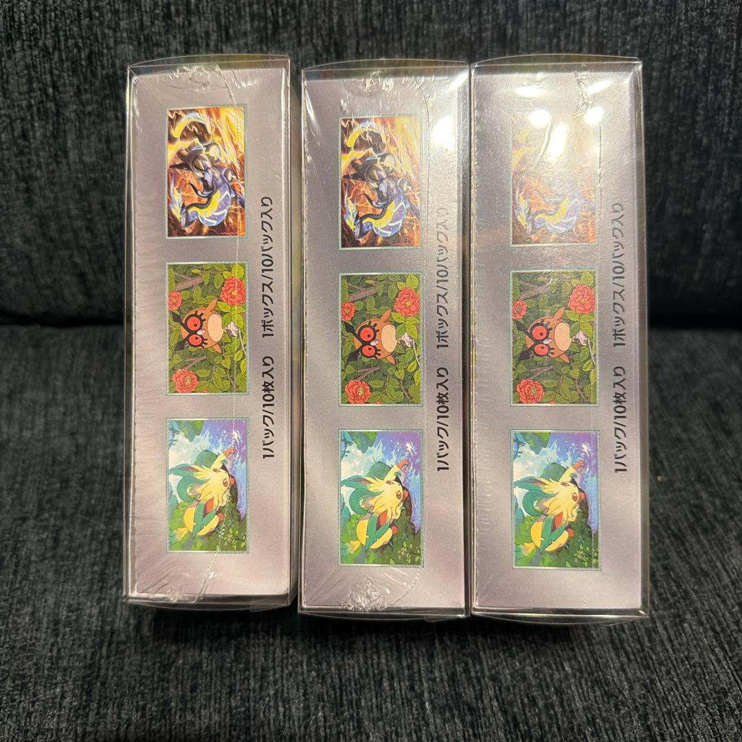 た*き様 ポケモンカードゲーム テラスタルフェスex 3boxセット