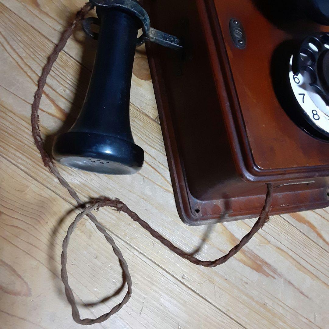 2号自動式壁掛電話機 昭和初期 日本電機株式会社