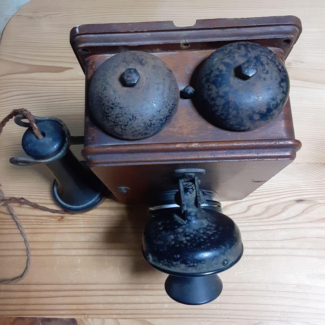 2号自動式壁掛電話機 昭和初期 日本電機株式会社