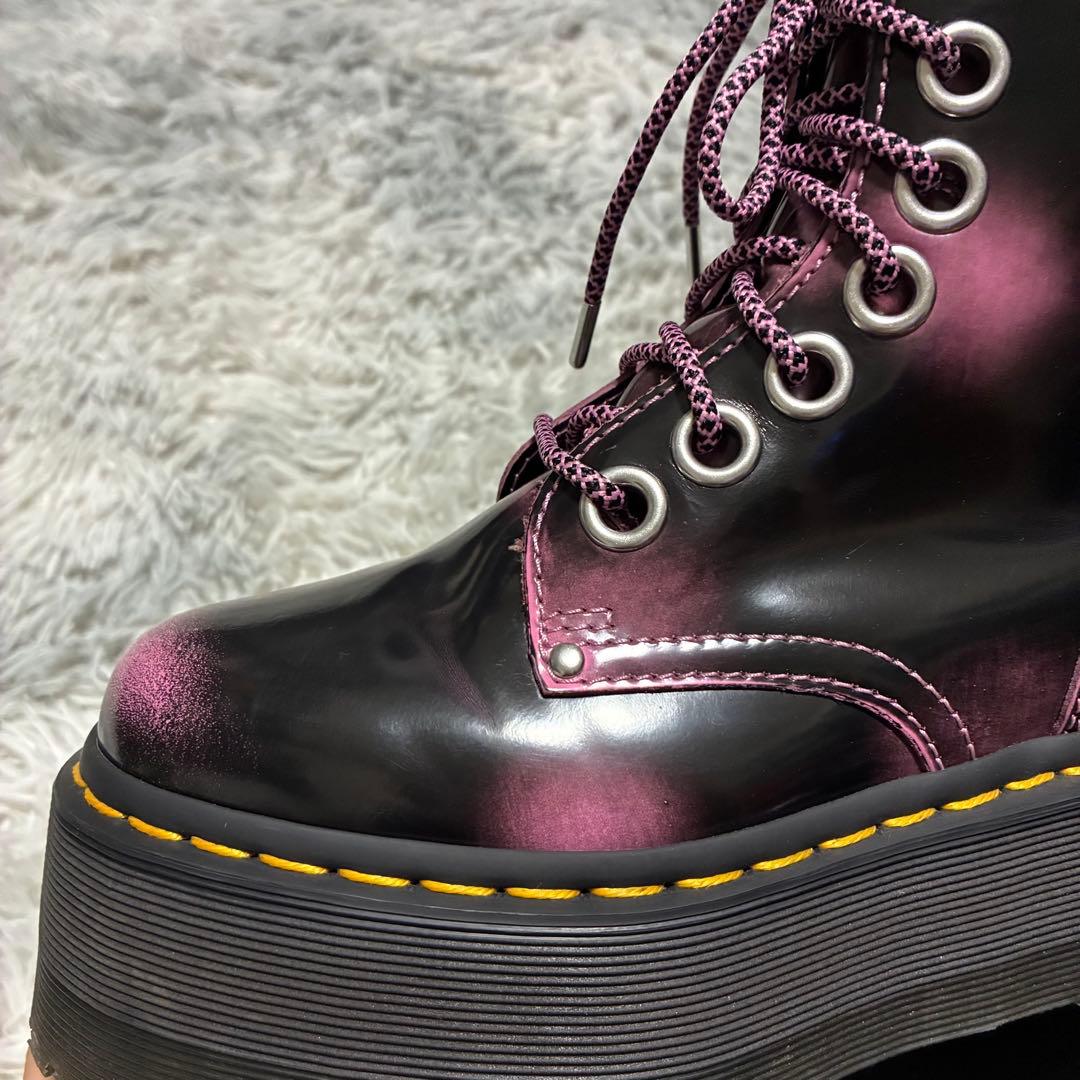 【美品】Dr. Martens JADON MAX 8 厚底 本革UK3