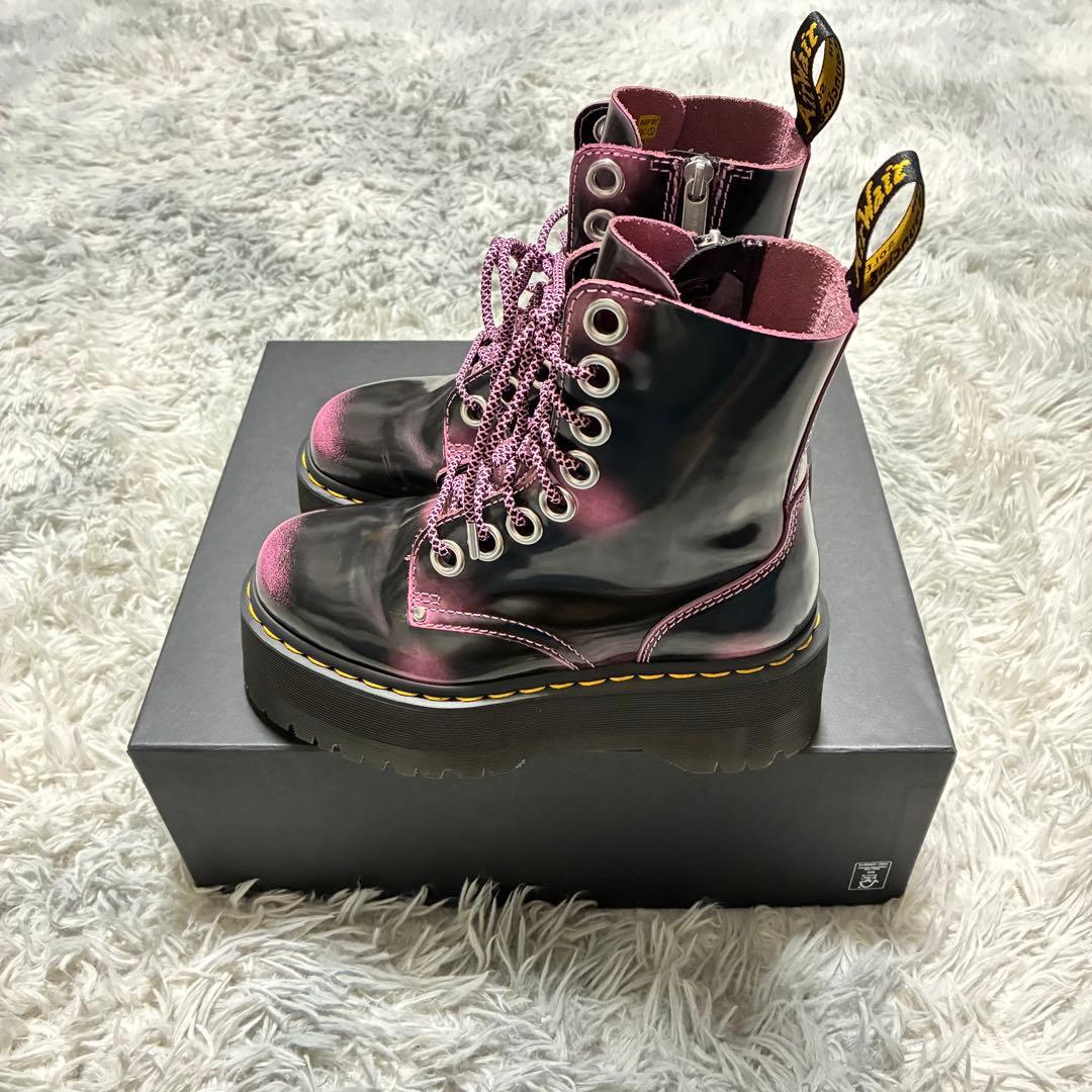 【美品】Dr. Martens JADON MAX 8 厚底 本革UK3