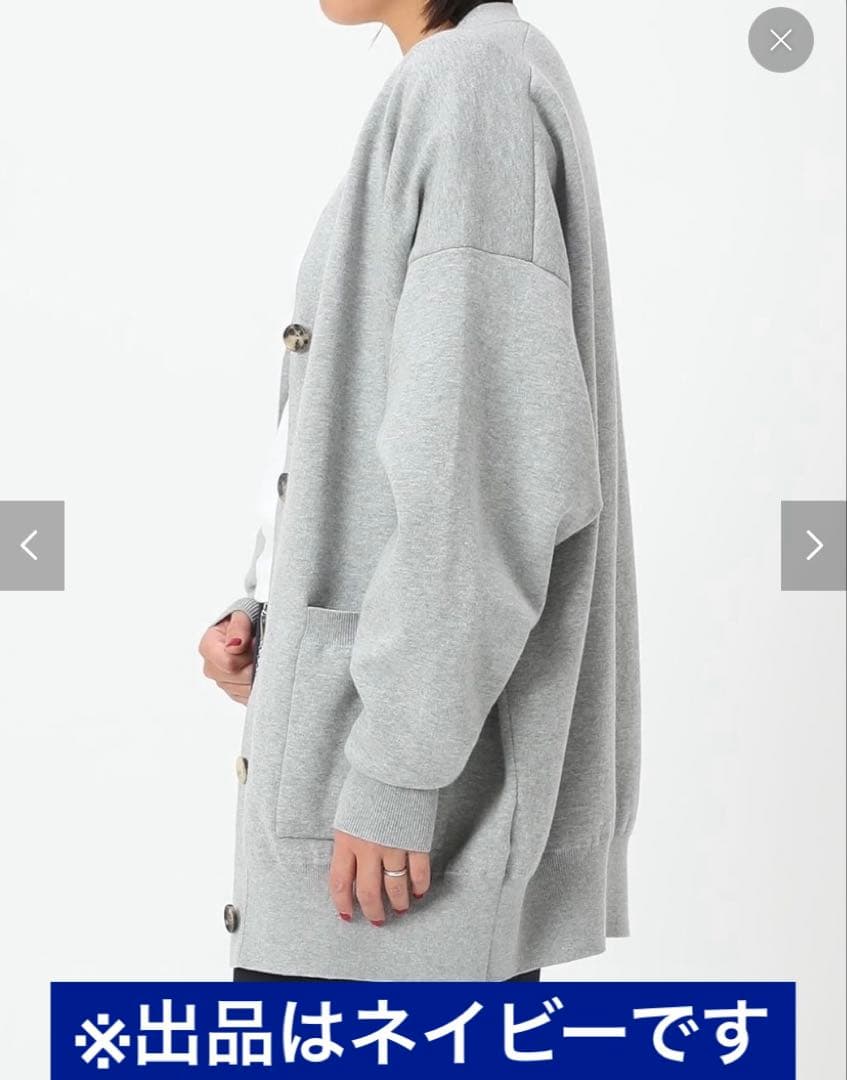 EVERYDAY I LIKE コットンカシミヤカーディガン