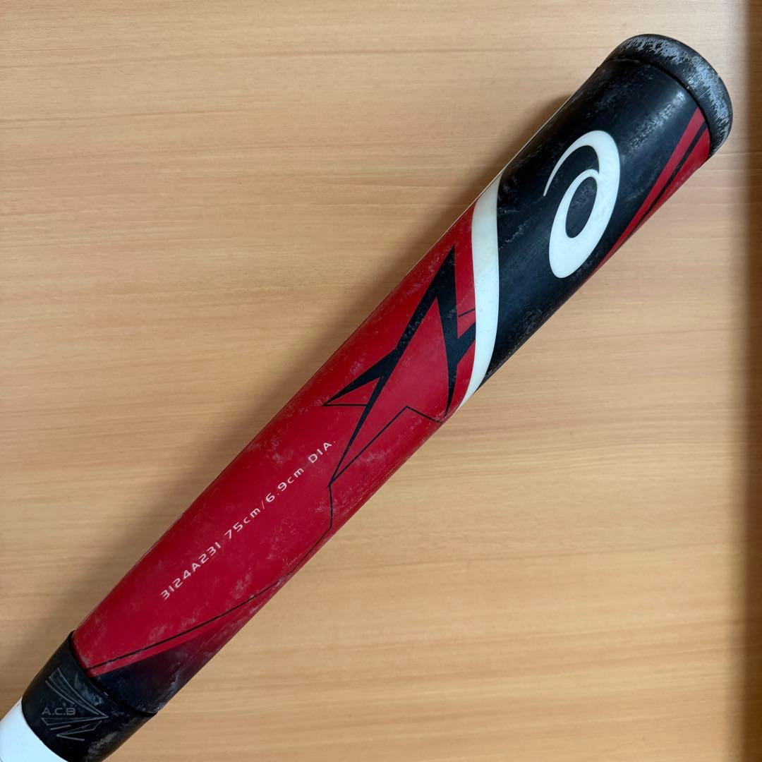 アシックス スターシャイン 2nd Plus プラス 軟式少年 野球 バット
