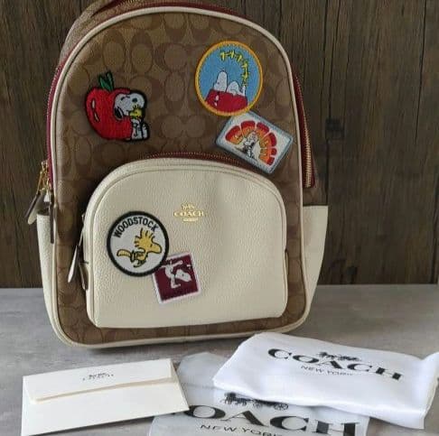 【新品】COACH ピーナッツコラボ リュック・デイパック C4115