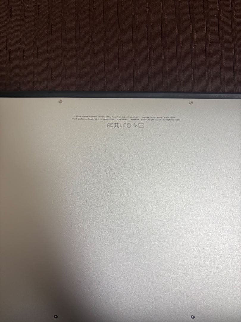 MacBook本体 MacBook Air 11-inch, Early 2014