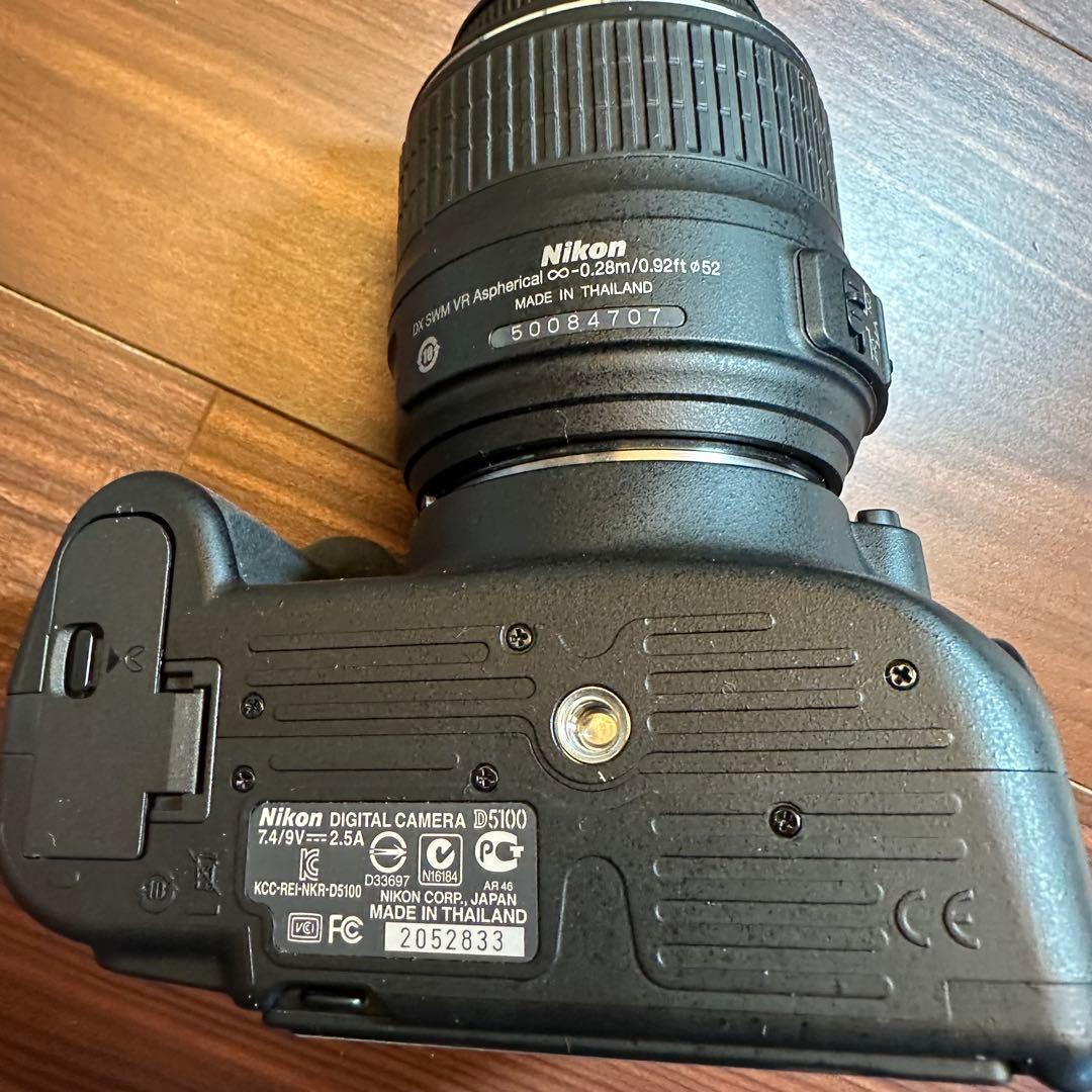 Nikon D5100 ズームキット 一眼レフ 5506