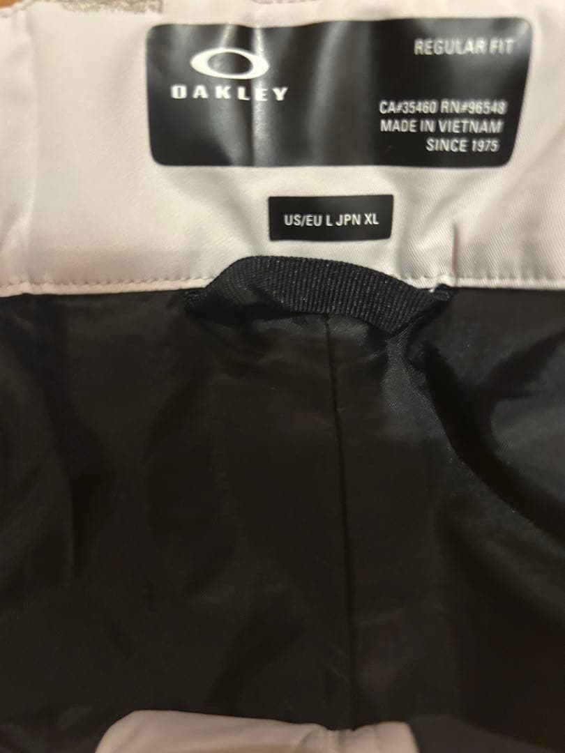 OAKLEY スノーボードパンツ L/JPN XL ホワイト