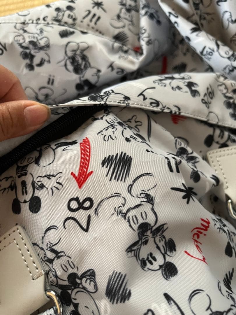 キプリング　ディズニーコラボ　ボストンバッグ