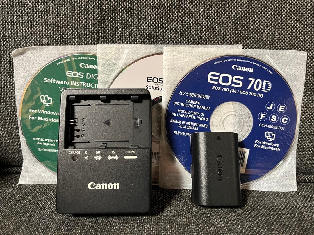 Canon EOS 70D デジタル一眼レフセット　メンテナンス可能な方向け