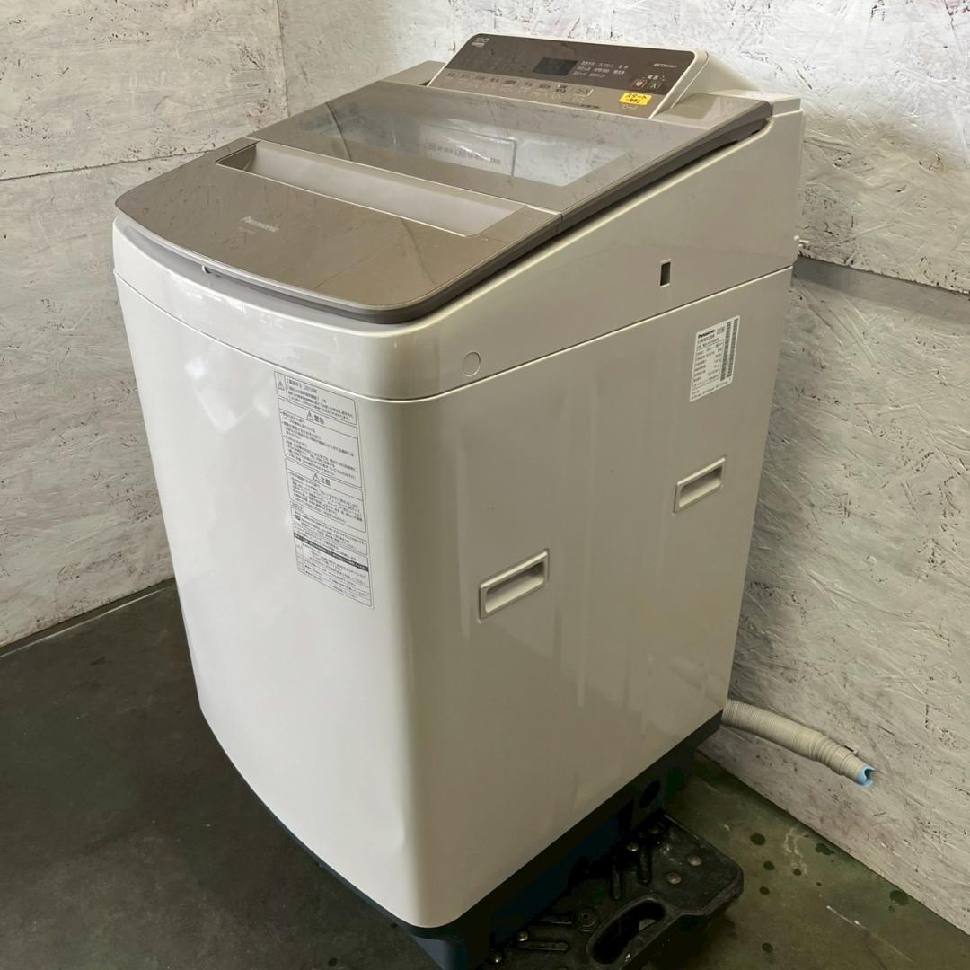 パナソニック 縦型洗濯機10.0kg NA-FA100H5 2018 Y2648