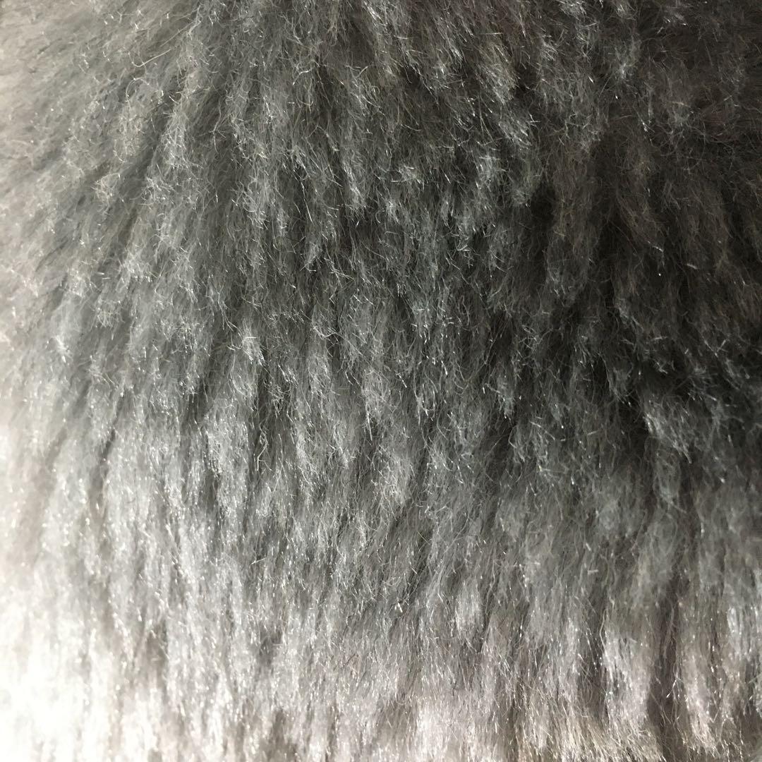 【個性派古着】希少デザイン　ブルゾン　立て襟　変形襟　内ボアライナー付き　 L