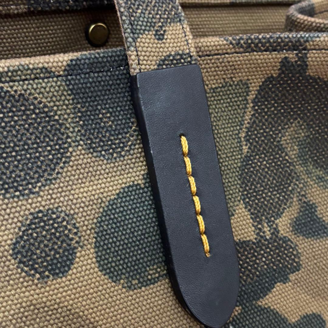 coach☆迷彩柄トートバッグ42 レインボー シグネチャーレキシー