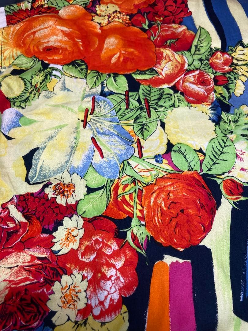 激レア！ジャンニ・ヴェルサーチシャツ　コットンツイル地　サイズ50 胸ポケット付