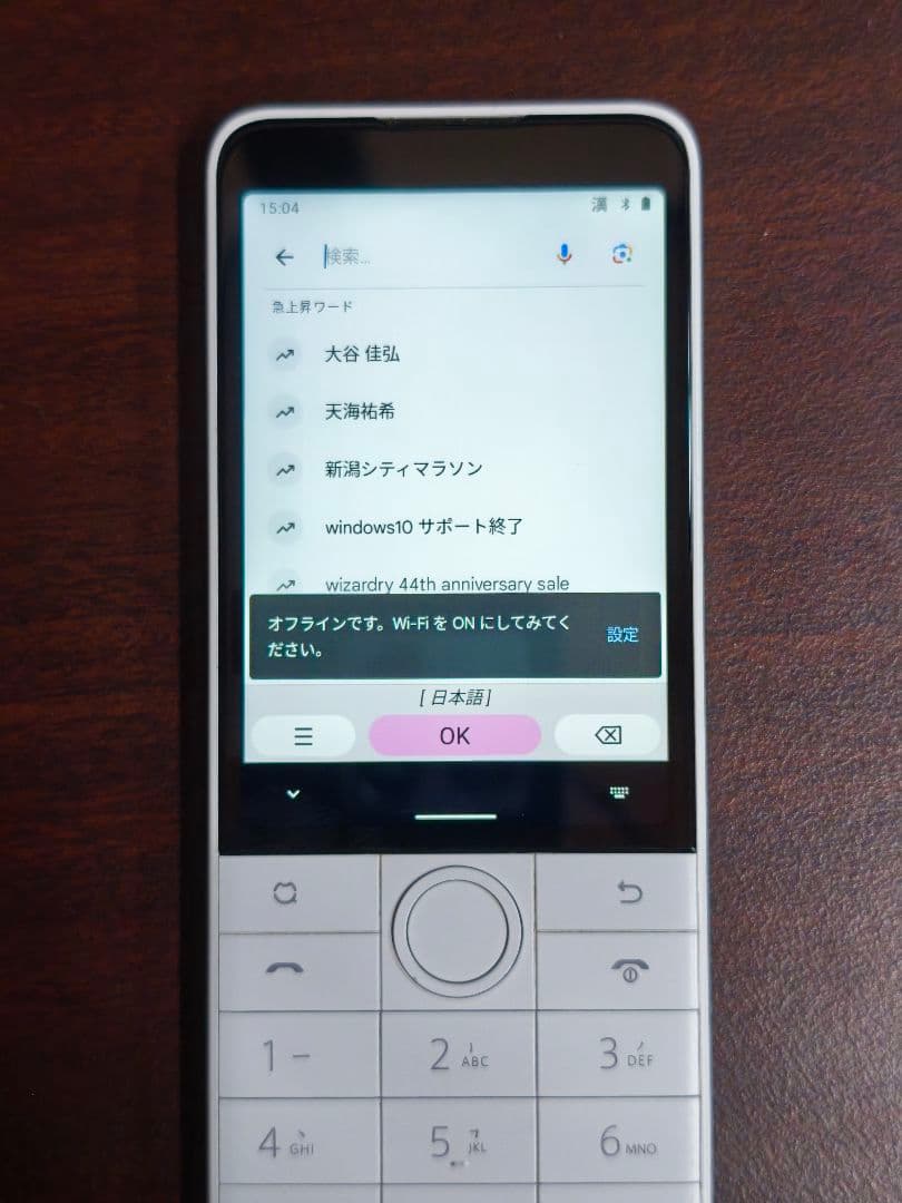 【SIMフリー・日本語対応】Duoqin Qin F22 Pro (ホワイト)