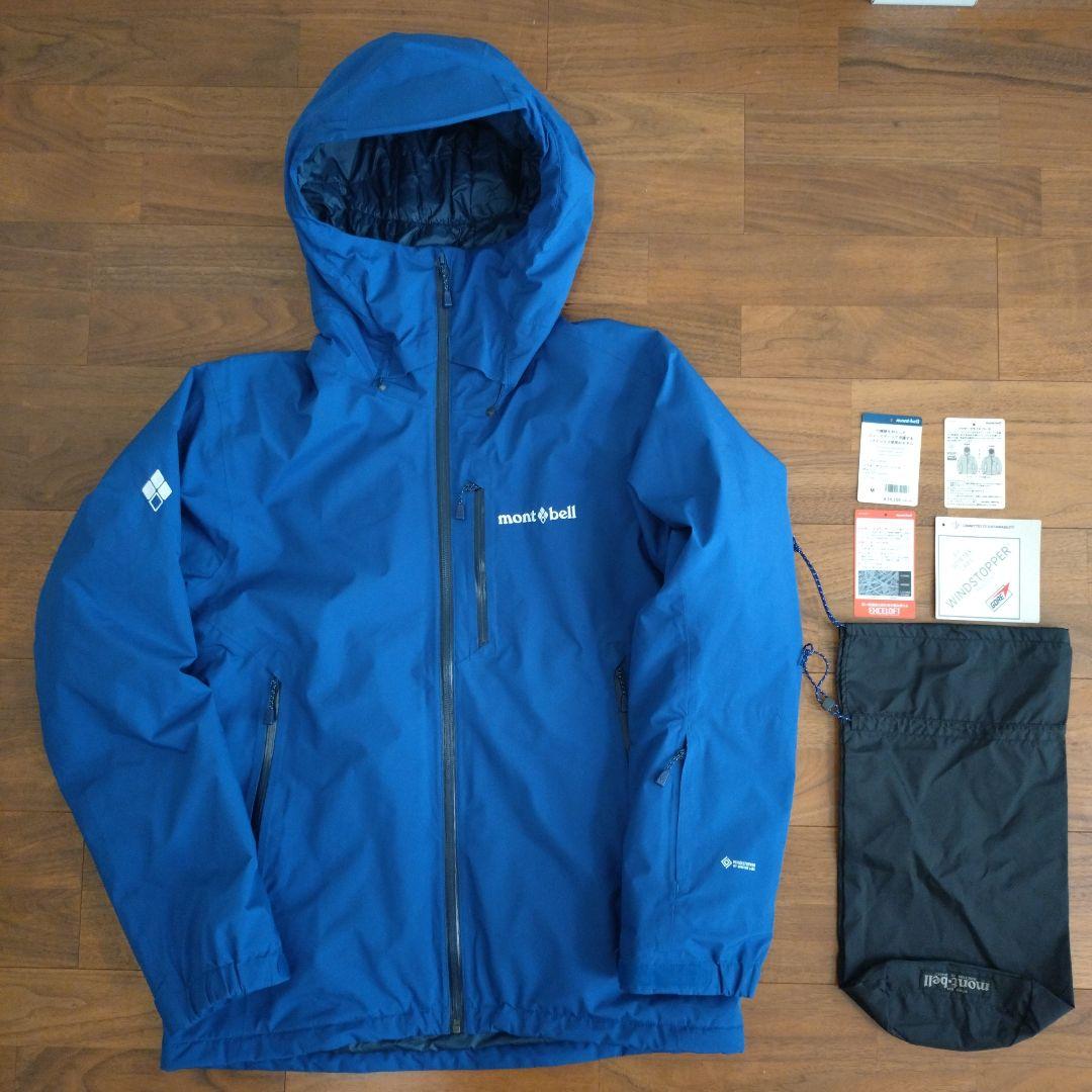 モンベル パウダーグライド パーカ ゴアテックス メンズ Mサイズ