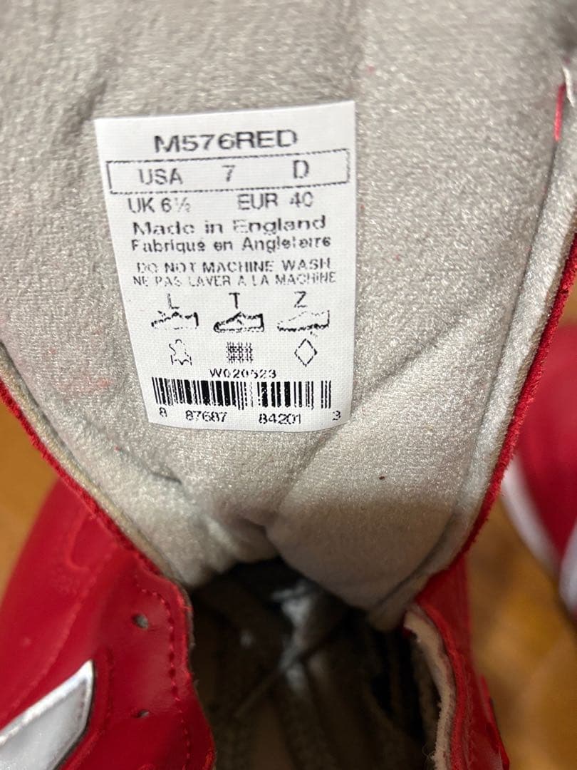 【新品未使用】New Balance 576 スニーカーUS 7 25cm