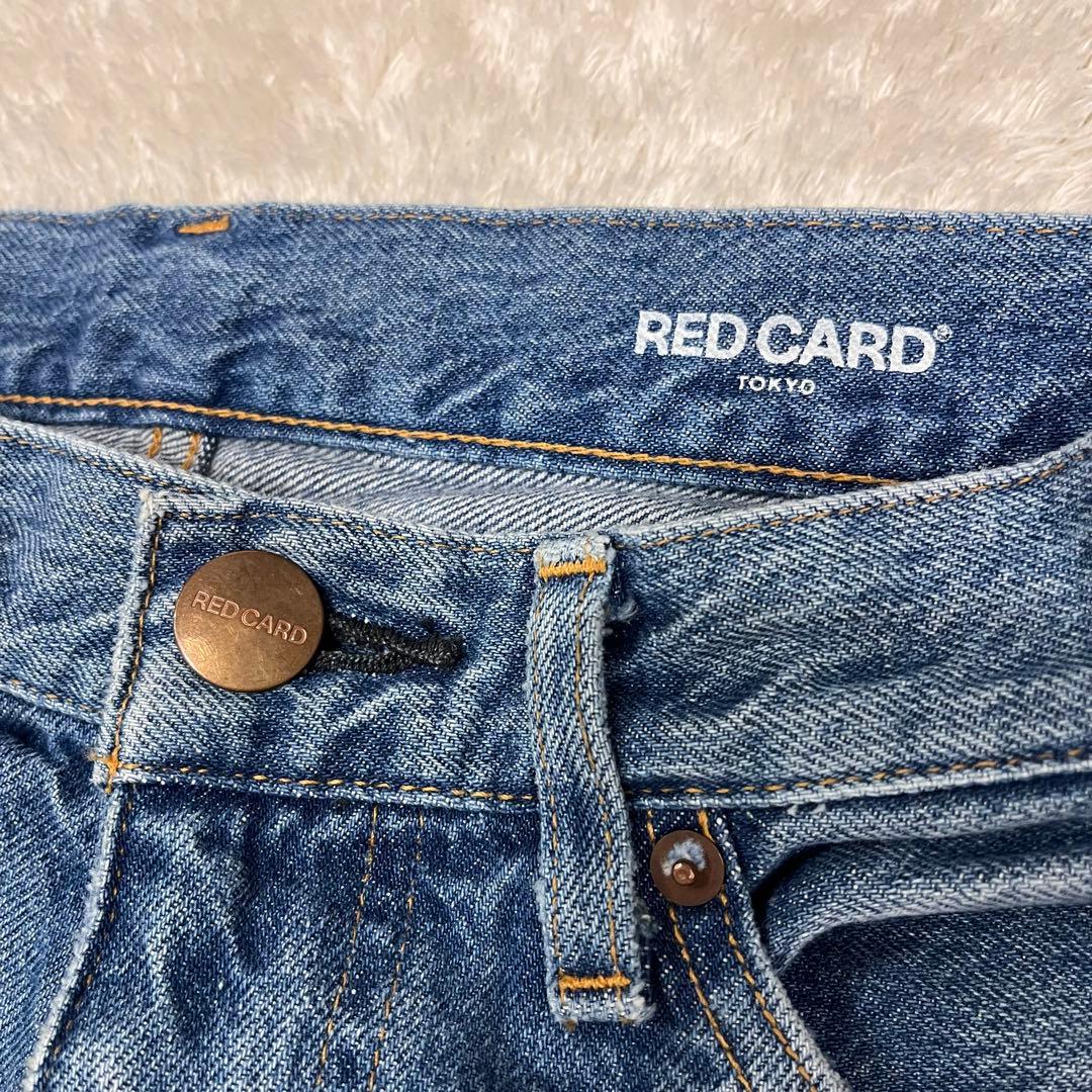 25 RED CARD TOKYO ハイライズ ストレートデニム MM66