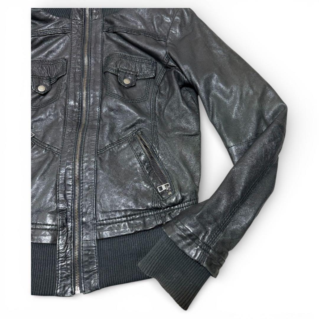 【希少✨】レザージャケット　opium archive dark wear